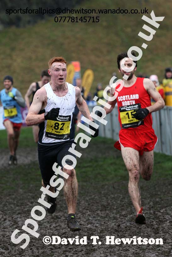 Celtic Nations senior and junior mens Great Edinburgh Cross Country. Photo: David T. Hewitson/Sports for All Pics